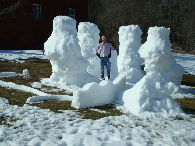 Snow figures, 2010